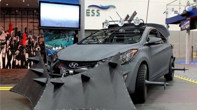 Hyundai Elantra Zombie Apocalypse